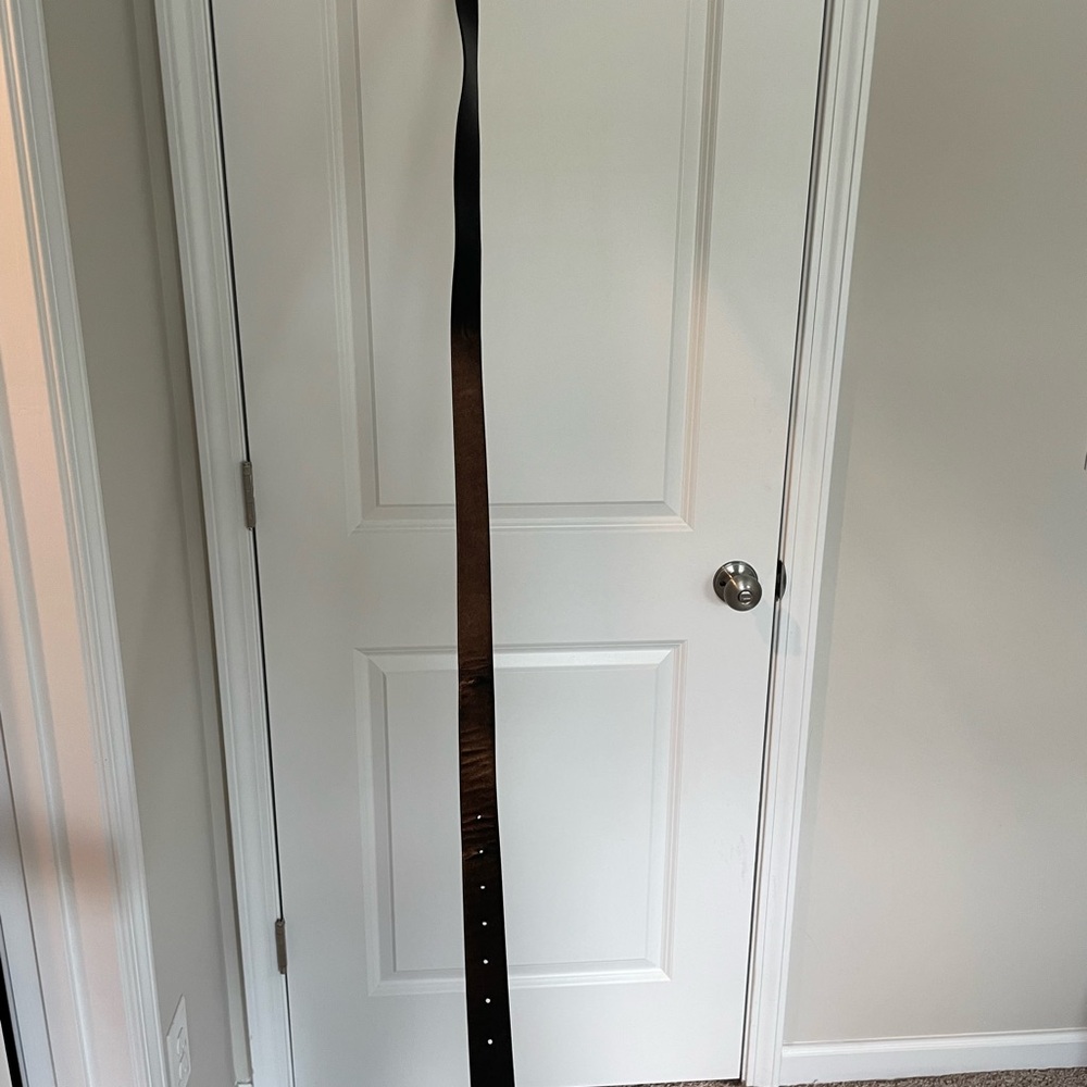 Black Leather Belt